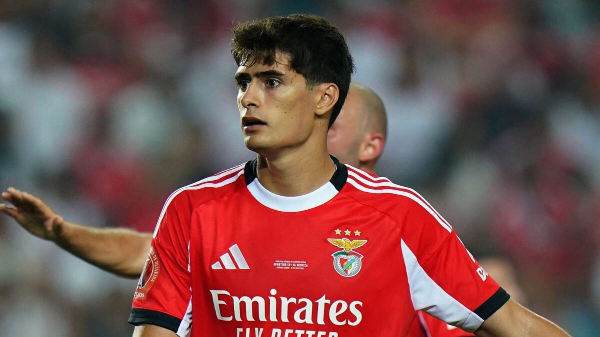 António Silva, difensore del Benfica, è un obiettivo del Milan per il calciomercato estivo 2026