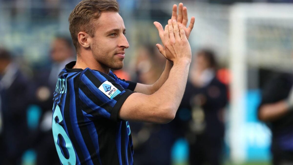Davide Frattesi, centrocampista Inter, era nel mirino di Massimiliano Allegri per il Milan