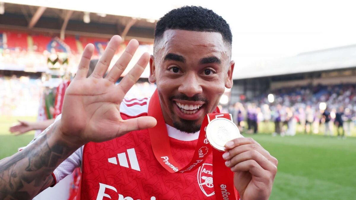 Gabriel Jesus, attaccante Arsenal, obiettivo di Milan e Juventus per il calciomercato estivo 2026