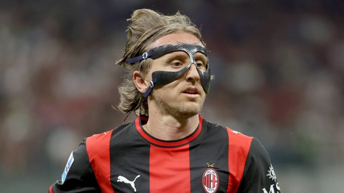 Luka Modrić, centrocampista AC Milan, potrebbe restare anche nella stagione 2026-2027