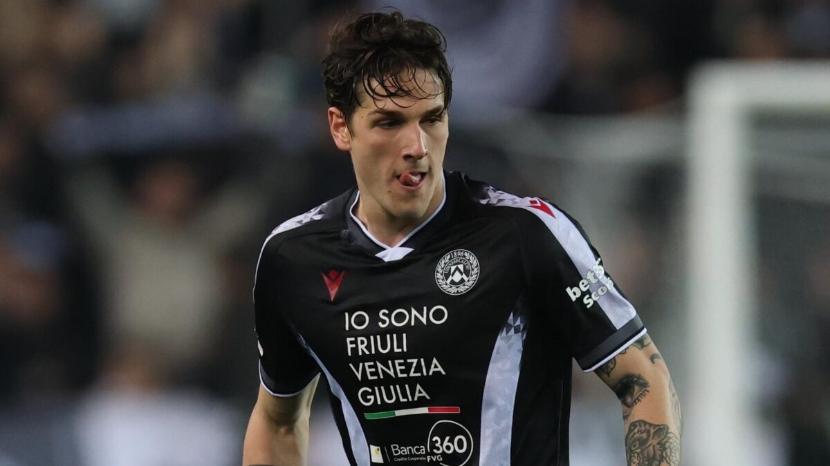 Nicolò Zaniolo, attaccante Udinese, obiettivo del Milan per il calciomercato estivo 2026