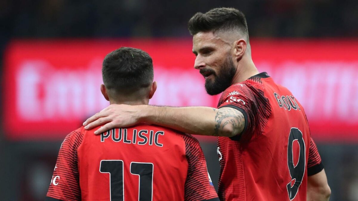 Christian Pulisic e Olivier Giroud