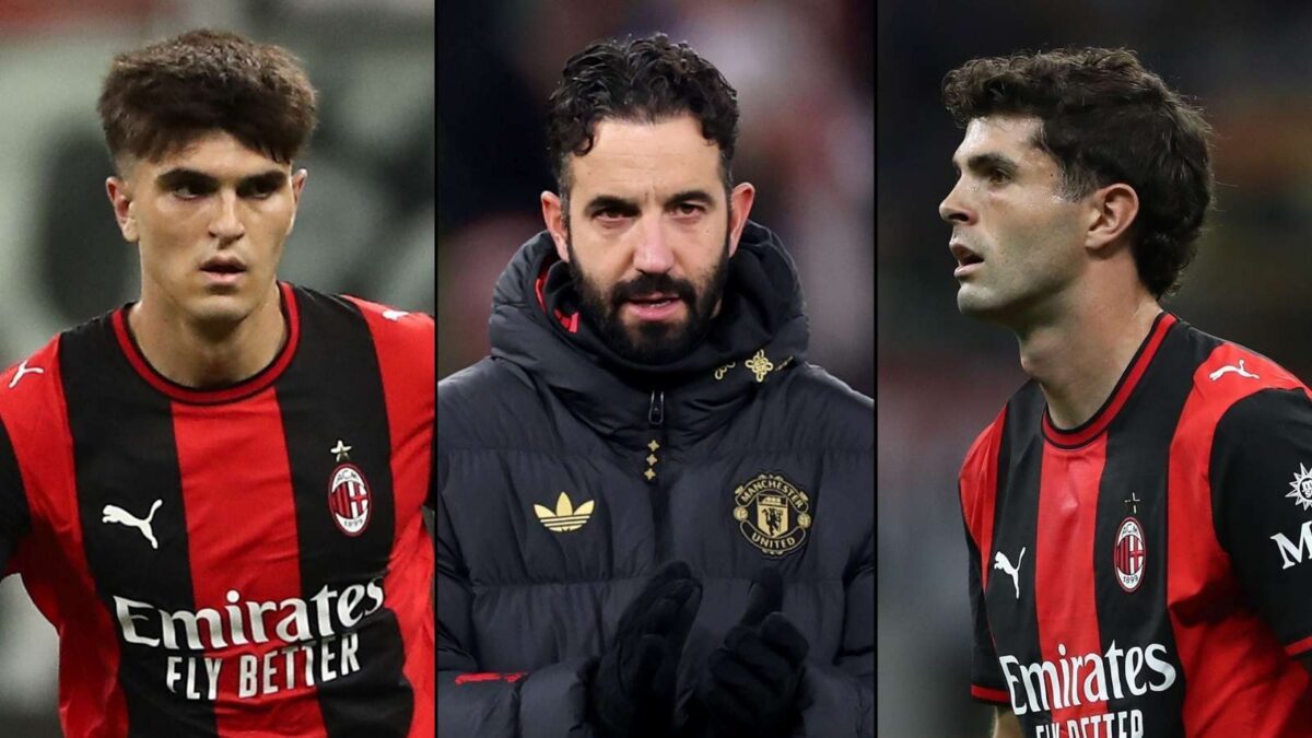 Davide Bartesaghi, Ruben Amorim e Chrstian Pulisic