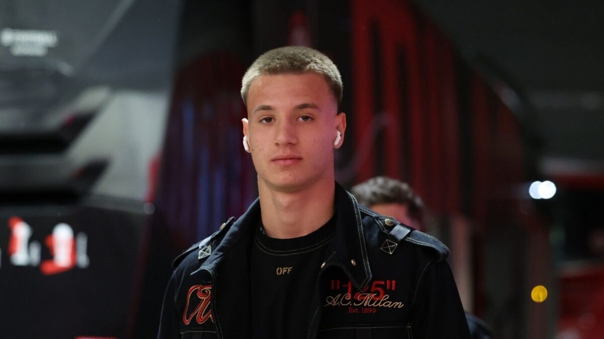 Francesco Camarda, attaccante Milan