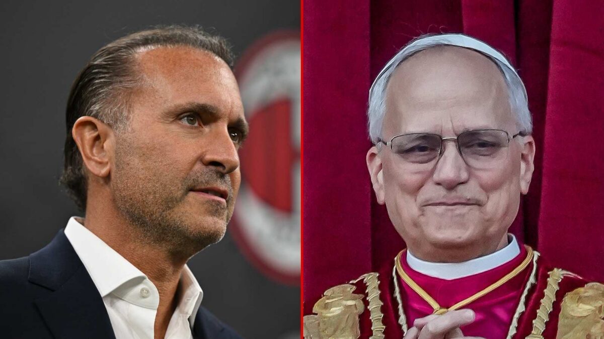 Gerry Cardinale e Papa Leone XIV