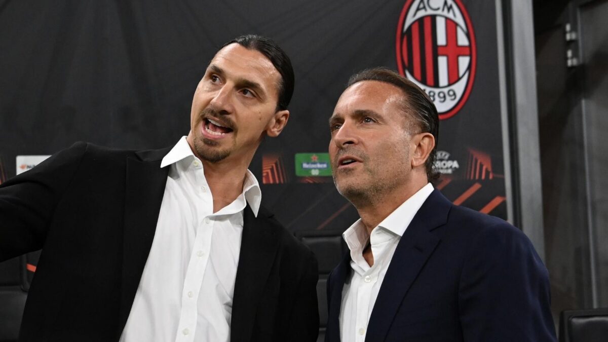 Gerry Cardinale e Zlatan Ibrahimovic