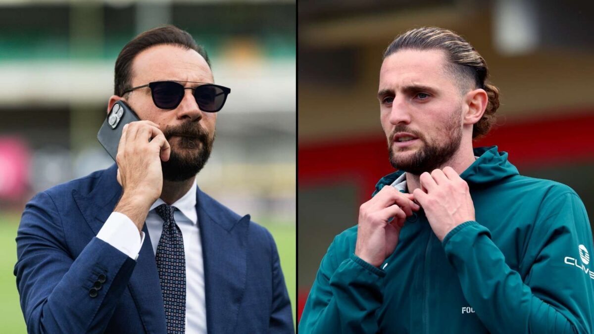 Giovanni Manna e Adrien Rabiot