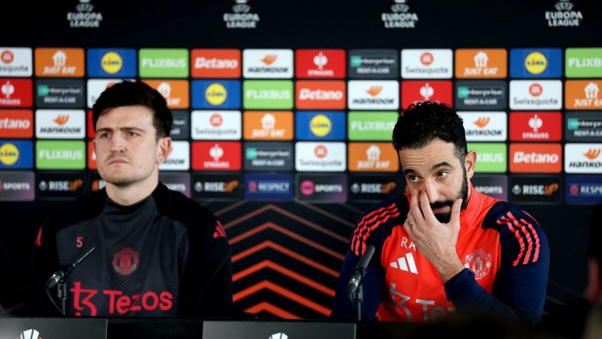 Harry Maguire e Ruben Amorim
