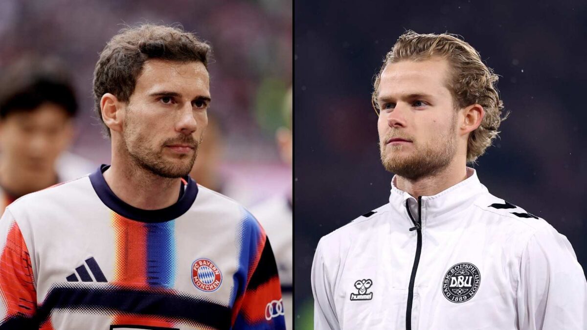 Leon Goretzka e Morten Hjulmand