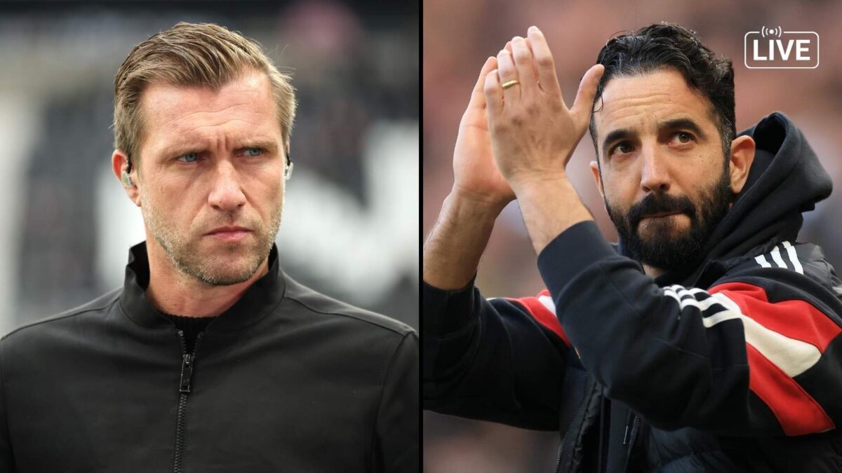 Markus Krösche e Ruben Amorim