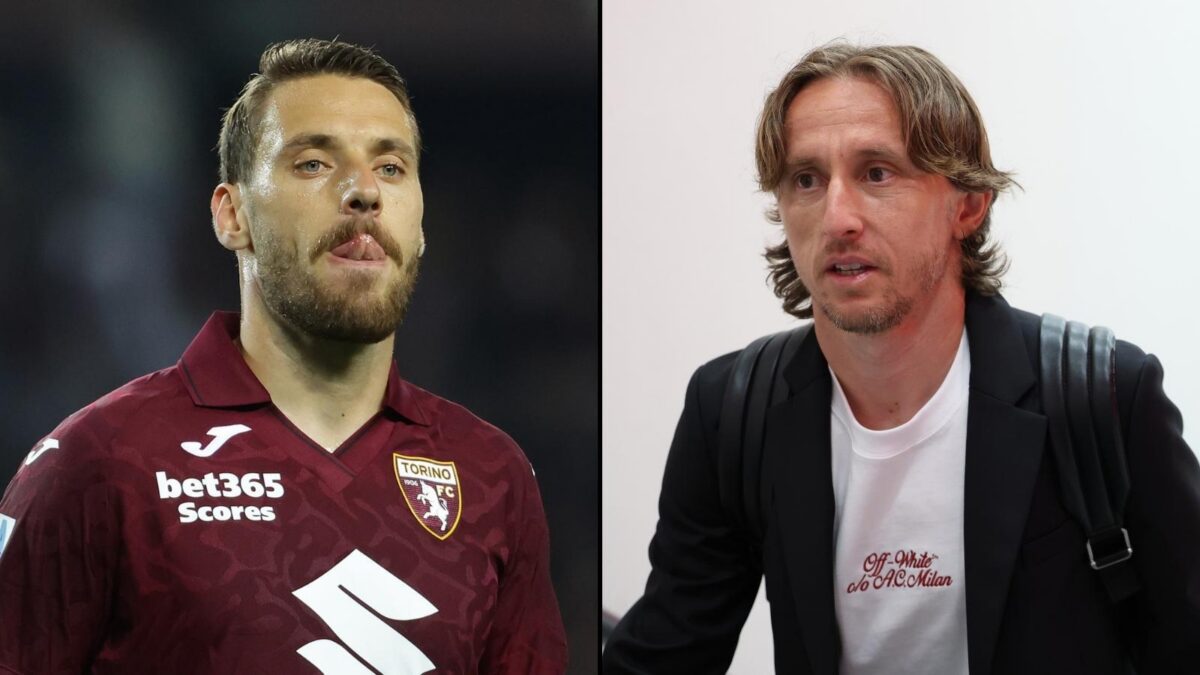Nikola Vlasic e Luka Modric