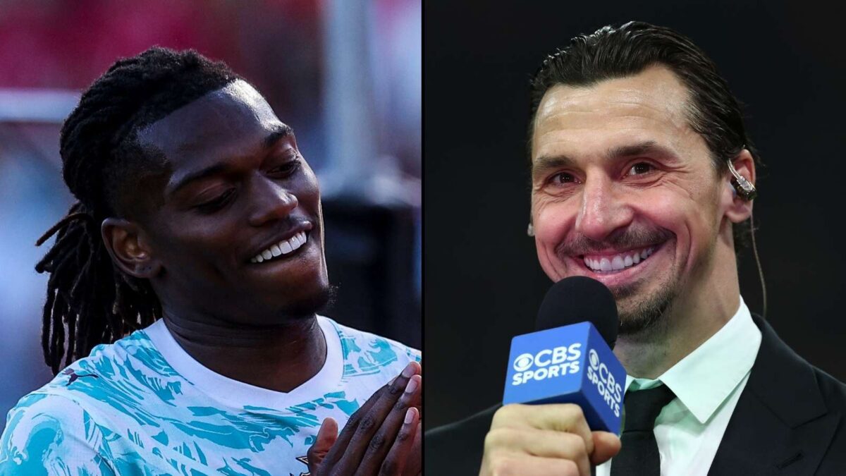 Rafael Leao e Zlatan Ibrahimovic