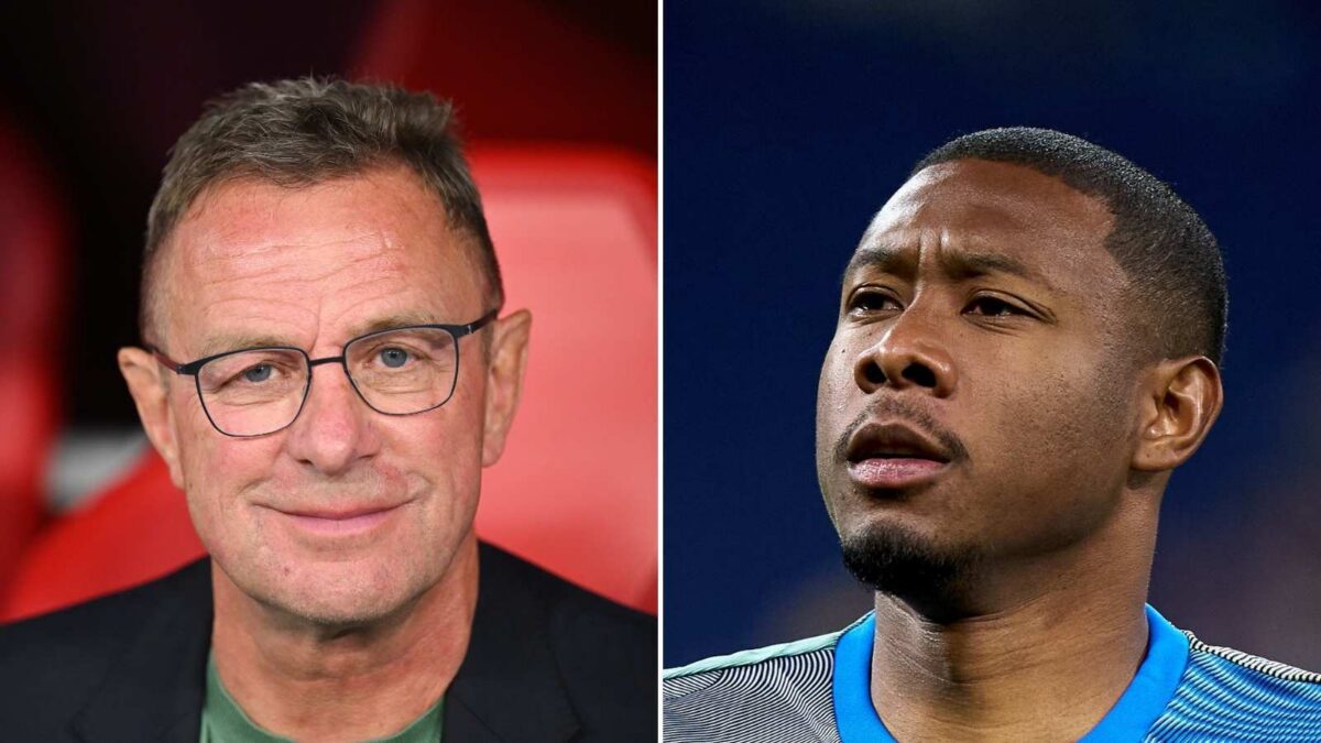 Ralf Rangnick e David Alaba