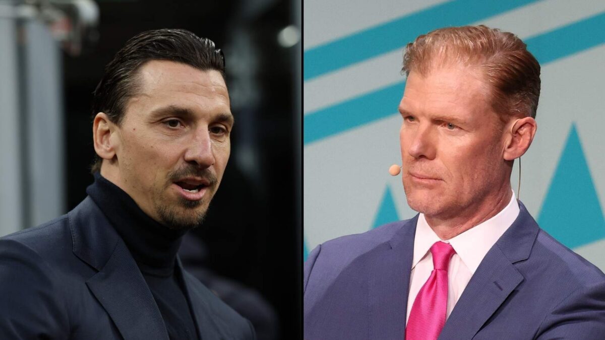 Zlatan Ibrahimovic e Alexi Lalas