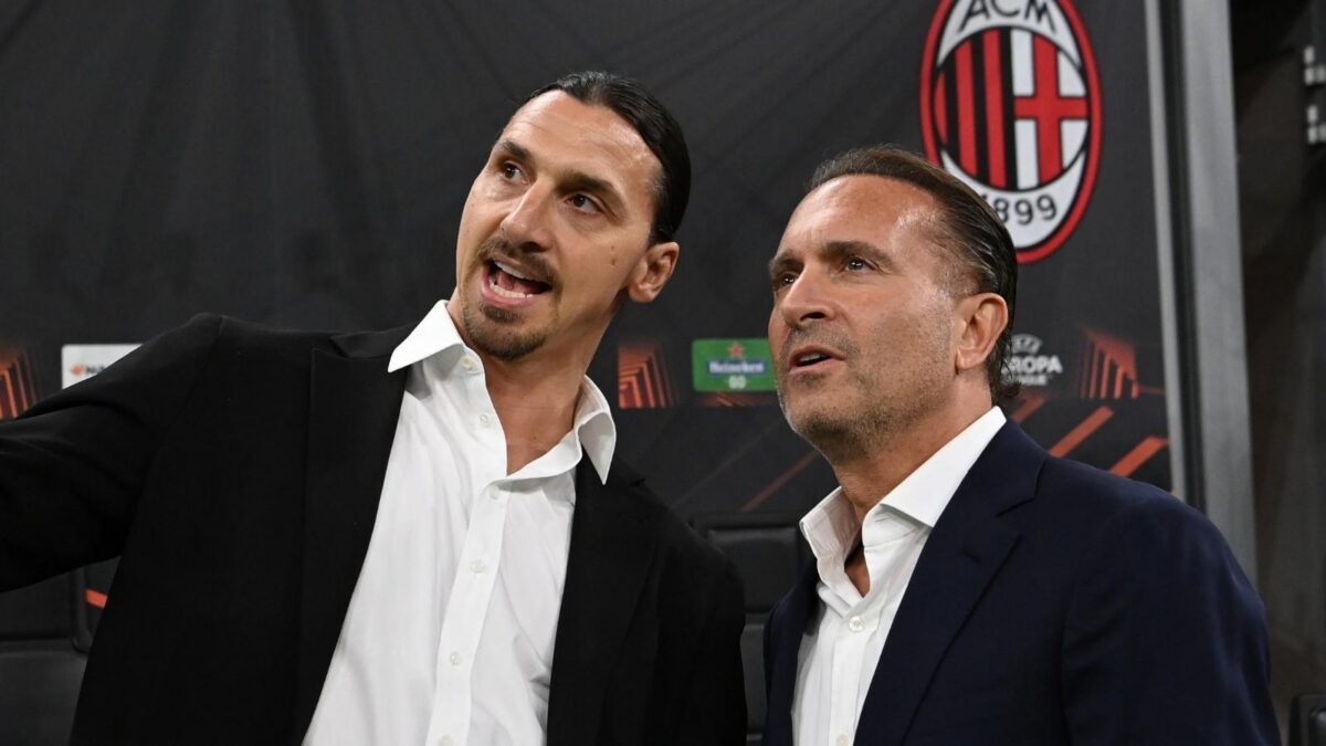 Zlatan Ibrahimovic e Gerry Cardinale