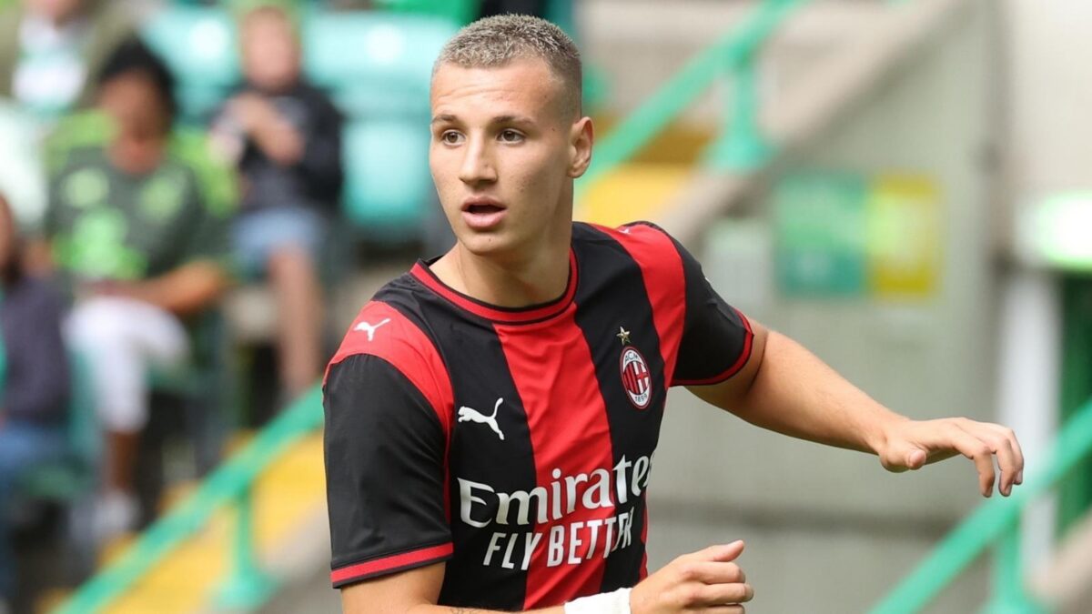 Francesco Camarda, attaccante AC Milan