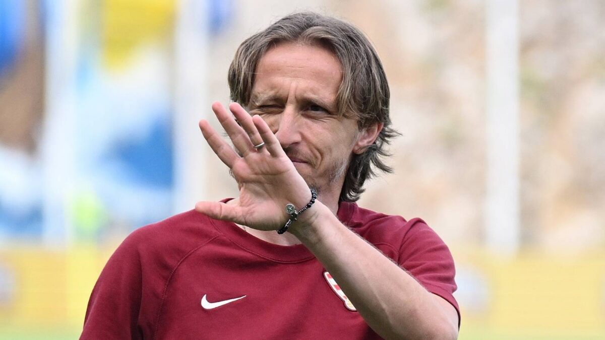 Luka Modrić, centrocampista AC Milan