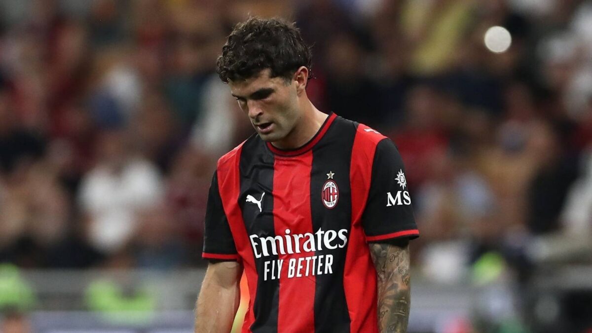 Christian Pulisic, attaccante AC Milan, si è infortunato in Nazionale durante i Mondiali
