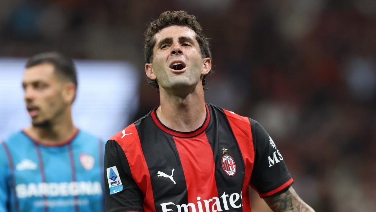 Christian Pulisic, attaccante AC Milan, si è infortunato in Nazionale durante i Mondiali