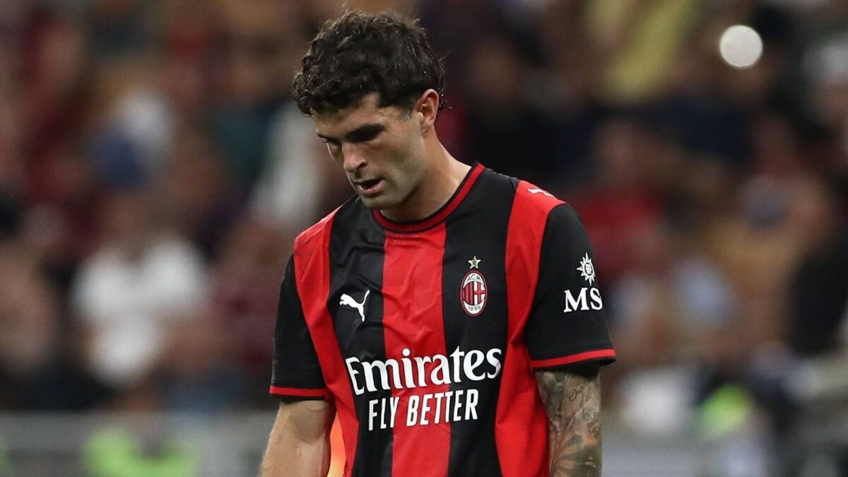 Christian Pulisic, attaccante AC Milan, ha concluso i Mondiali con un doppio infortunio