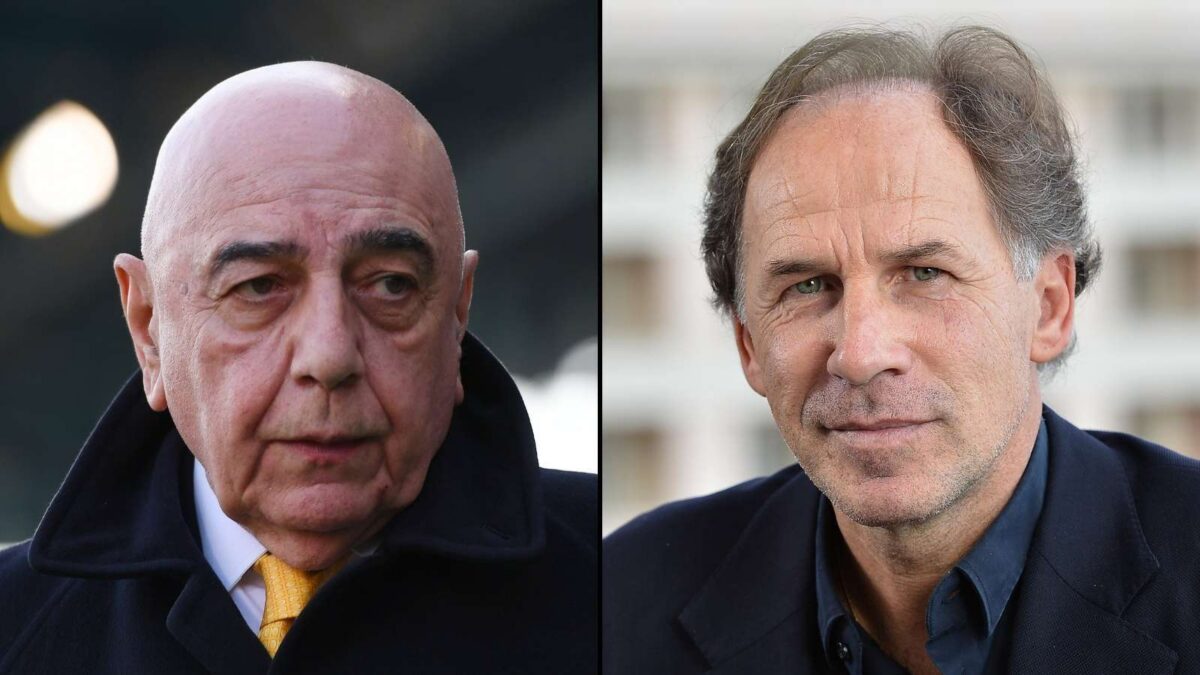 Adriano Galliani e Franco Baresi