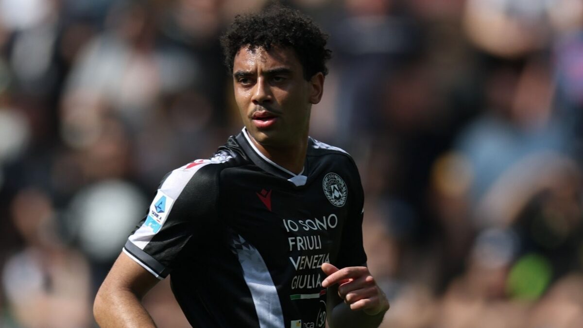 Arthur Atta, centrocampista Udinese, obiettivo del Milan per il calciomercato estivo 2026
