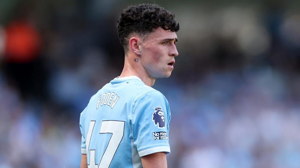 Phil Foden, centrocampista Manchester City, obiettivo del Milan per il calciomercato estivo 2026