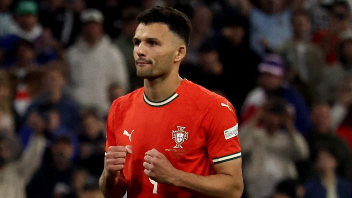 Gonçalo Ramos, nuovo attaccante AC Milan, in gol ai Mondiali con il Portogallo