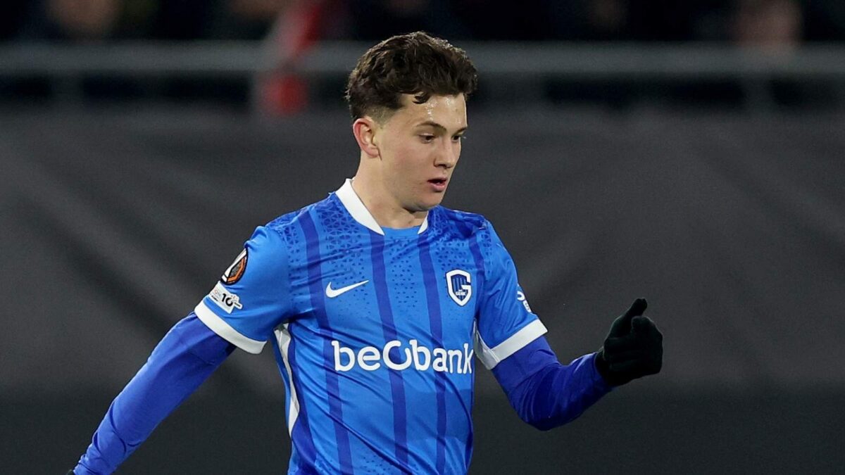 Kōnstantinos Karetsas, trequartista del KRC Genk, è un obiettivo di calciomercato del Milan