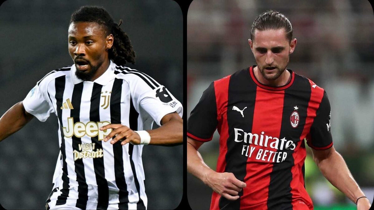 Khéphren Thuram, centrocampista Juventus, sarebbe un grande innesto nella mediana del Milan al fianco di Adrien Rabiot