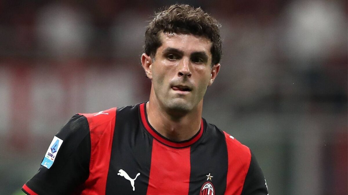 Christian Pulisic, attaccante AC Milan, piace al Liverpool per il calciomercato estivo 2026