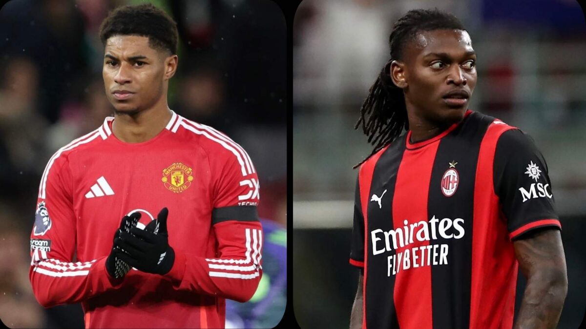 Marcus Rashford, obiettivo di calciomercato del Milan, può sostituire in rosa Rafael Leão