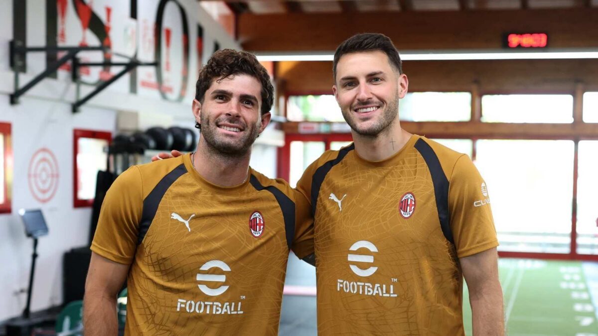 Christian Pulisic e Santiago Gimenez