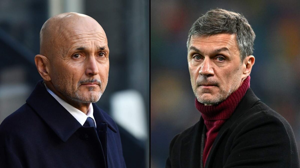 Luciano Spalletti e Paolo Maldini