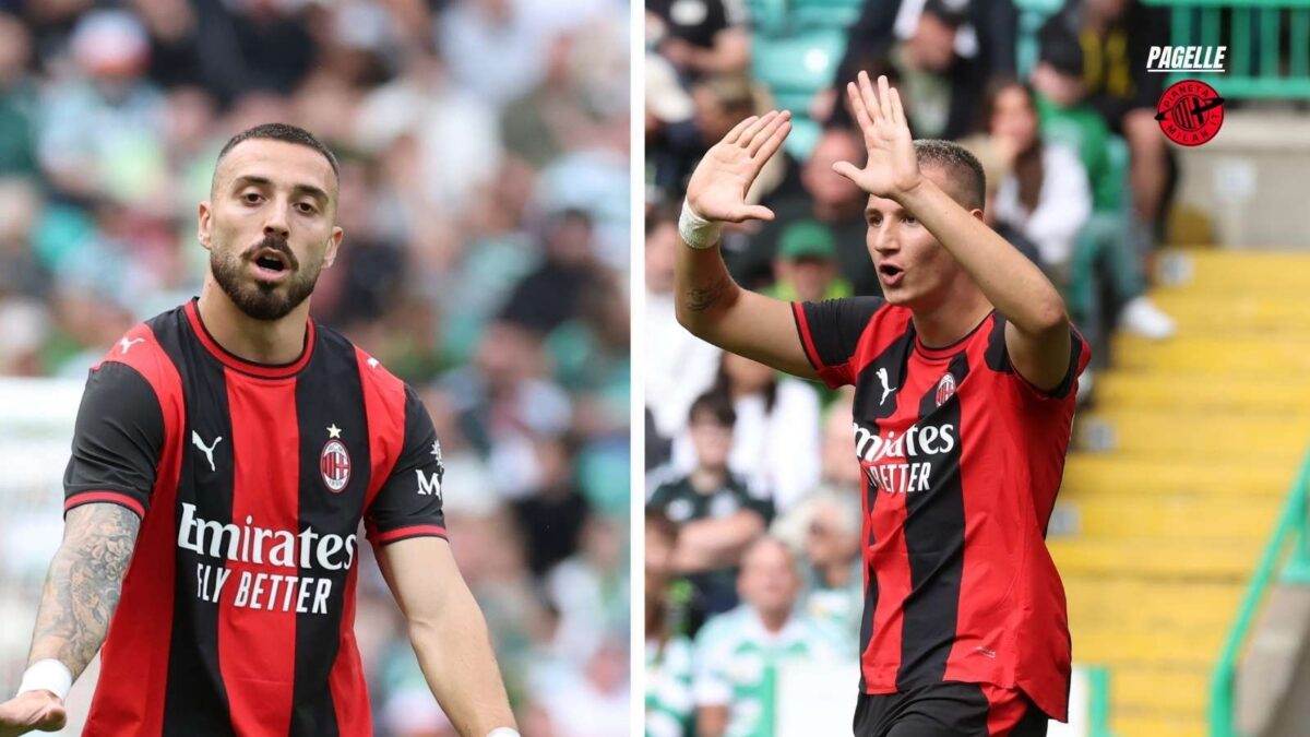Pagelle Celtic-Milan 2-2, Camarda e Chukwueze che coppia. Guaio Gila
