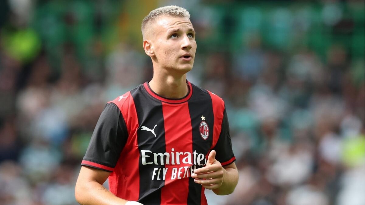 Francesco Camarda, attaccante AC Milan