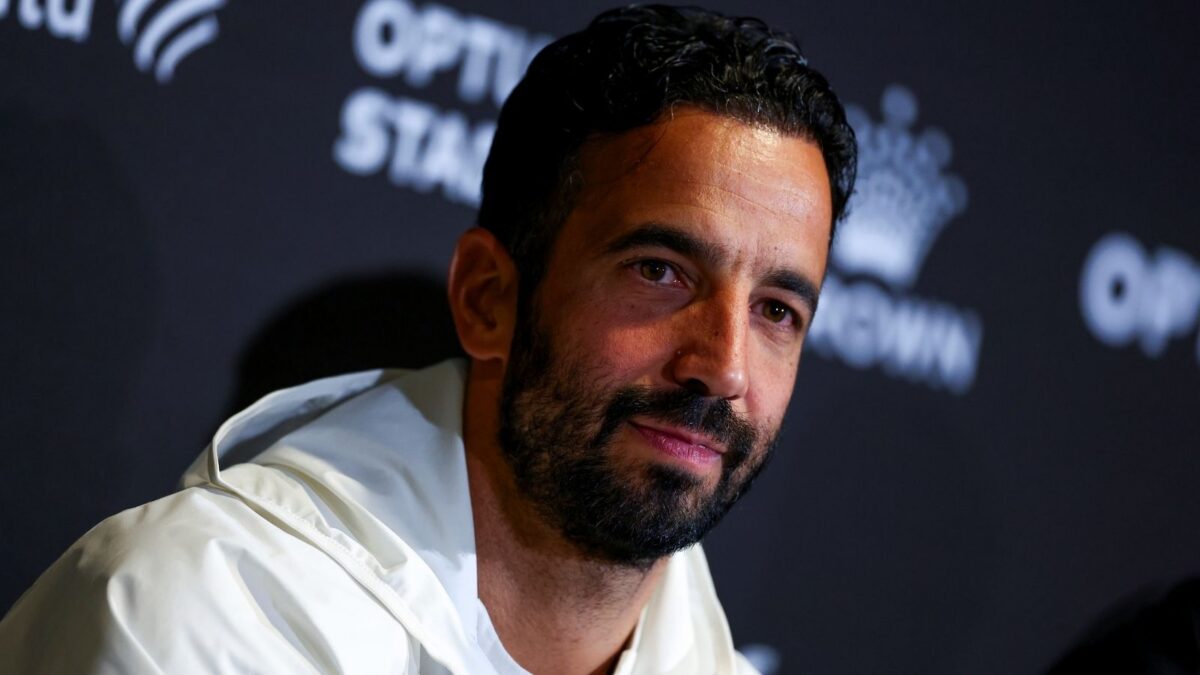 Rúben Amorim, allenatore AC Milan, ha parlato in conferenza stampa dal ritiro di Perth (Western Australia)