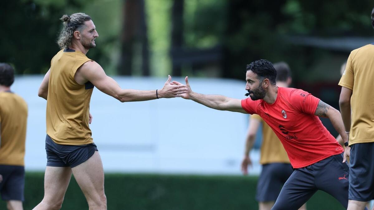 Adrien Rabiot e Ruben Amorim