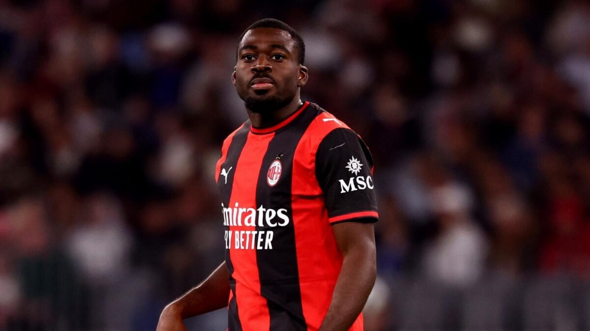 Youssouf Fofana, centrocampista AC Milan, potrebbe lasciare i rossoneri in questo calciomercato estivo 2026