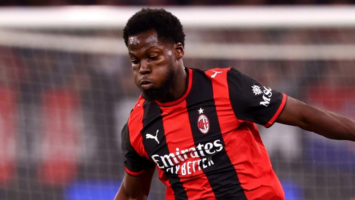 Yunus Musah, centrocampista AC Milan, potrebbe lasciare i rossoneri in questo calciomercato estivo 2026