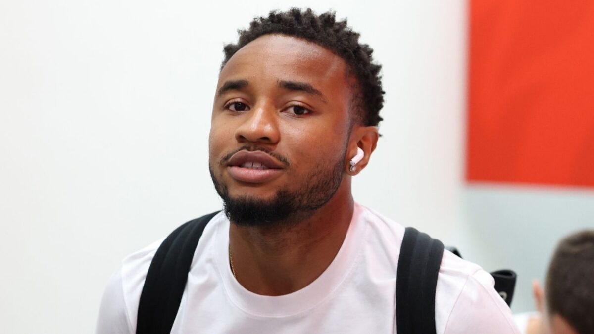 Christopher Nkunku, attaccante AC Milan, lascerà i rossoneri per il RB Lipsia in questo calciomercato estivo 2026