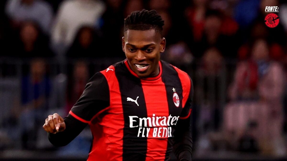 Rafael Leão, attaccante AC Milan, potrebbe lasciare i rossoneri in questo calciomercato estivo 2026