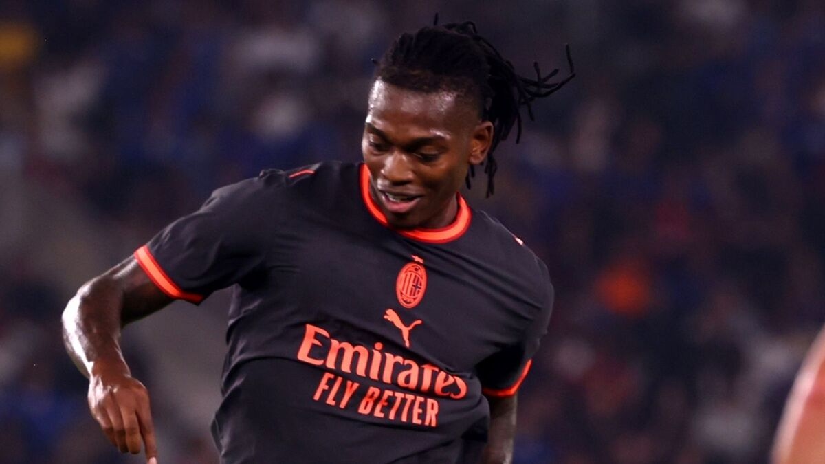 Rafael Leão, attaccante AC Milan, potrebbe lasciare i rossoneri in questo calciomercato estivo 2026