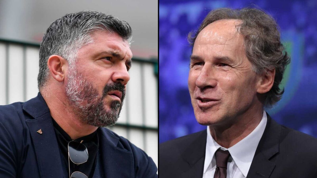 Gennaro Gattuso e Franco Baresi