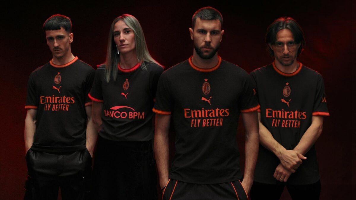 La nuova terza maglia del Milan ('Third Kit') per la stagione 2026-2027