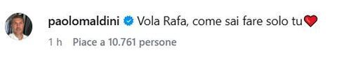Paolo Maldini commento a Rafael Leao
