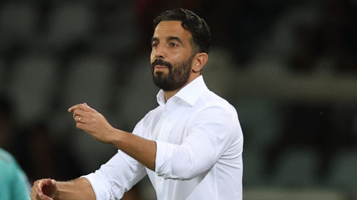 Rúben Amorim, allenatore AC Milan, qui durante Torino-Milan 1-2 (Serie A 2026-2027)