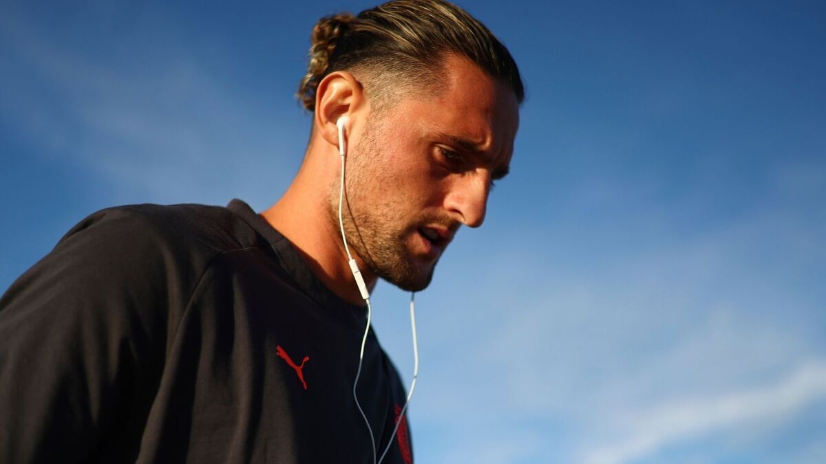 Adrien Rabiot (centrocampista AC Milan), qui nel pre-partita di Lazio-Milan (Serie A 2026-2027)