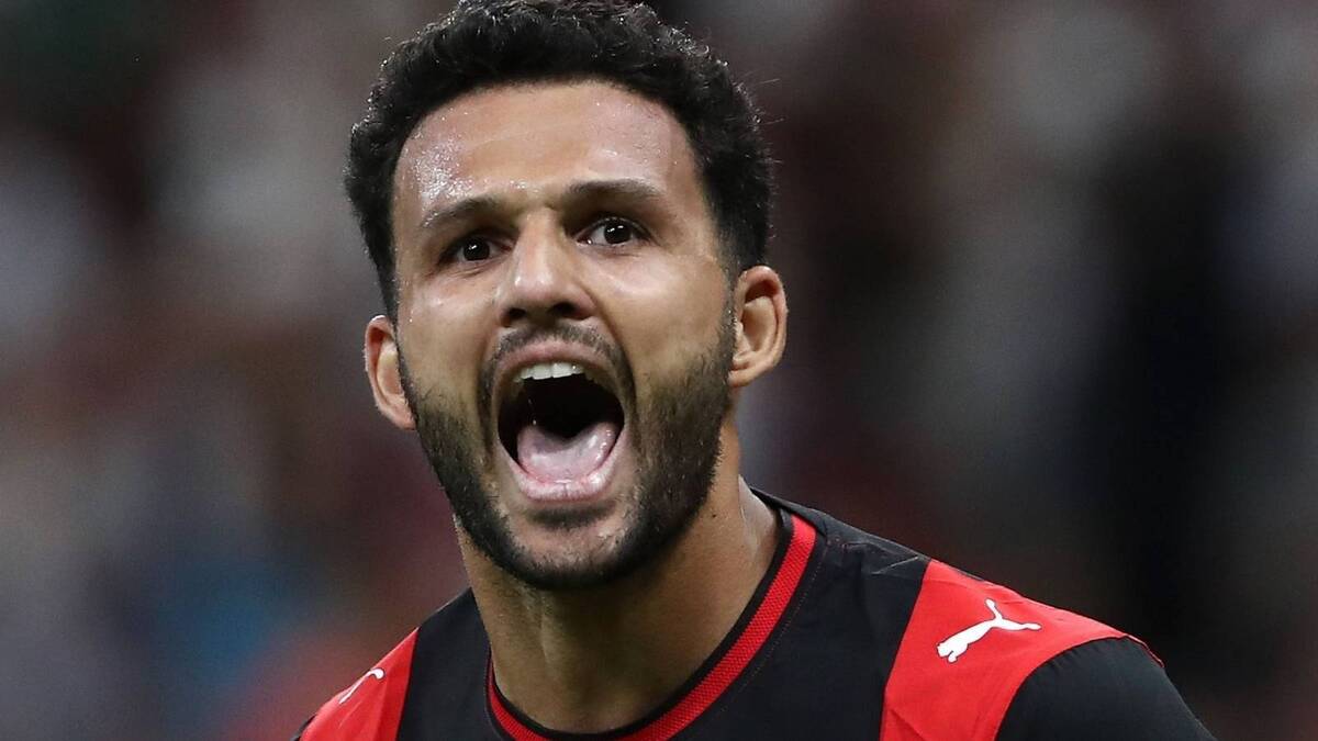 Gonçalo Ramos, attaccante AC Milan, esulta per il suo gol in Milan-Venezia 2-0 (Serie A 2026-2027)