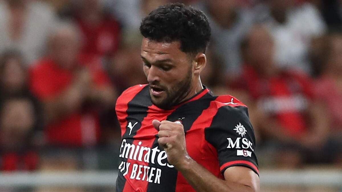 Gonçalo Ramos, attaccante AC Milan, qui durante Milan-Venezia 2-0 (Serie A 2026-2027)